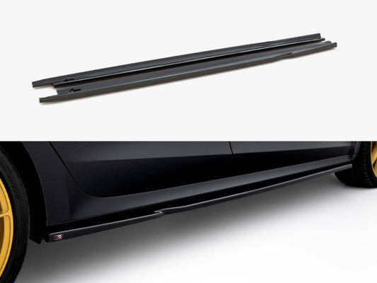 SKODA OCTAVIA VRS MK4.5 MAXTON DESIGN Side Skirts Diffusers V.1