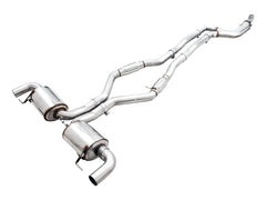 AWE Resonated Touring Edition Exhaust for G2X M340i - OE Tips