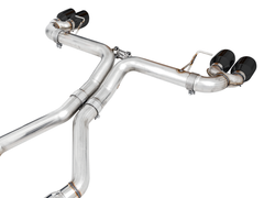 AWE Track Edition Exhaust for BMW G2X M340i - Diamond Black Tips