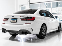 AWE Track Edition Exhaust for BMW G2X M340i - Diamond Black Tips