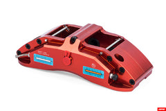 APR BRAKE- 350x34mm 2 PIECE 6 PISTON KIT - FRONT - RED - (MQB 312mm)