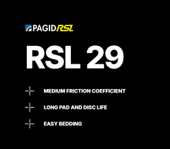 PAGID RSL29 FRONT BRAKE PADS FOR SKODA VRS 230/245