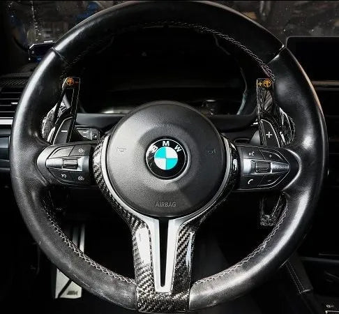 BMW M-Power ARMASPEED Forged Carbon Wheel Paddle Shifters