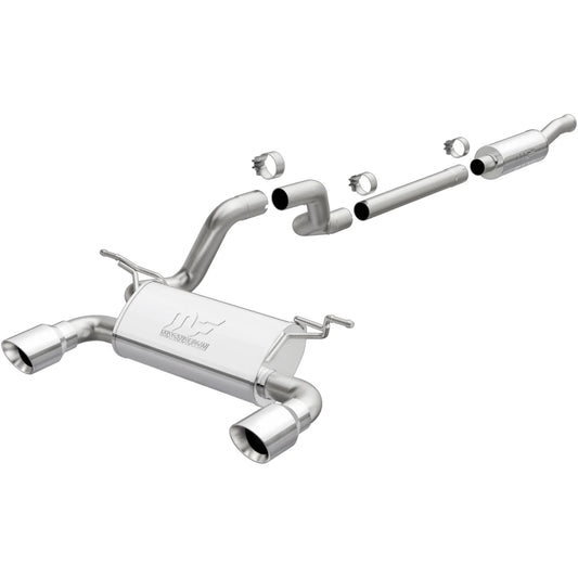 JEEP WRANGLER RUBICON MAGNAFLOW CAT-BACK SETUP CHROME