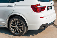 BMW X3 F25 M-Pack Facelift REAR SIDE SPLITTERS (2014-2017)