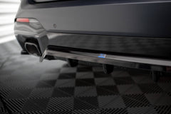 BMW X3 M-Pack G01 Facelift Rear Splitter (with vertical bars)