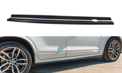 BMW X3 F25 M-Pack Facelift SIDE SKIRTS DIFFUSERS (2014-2017)