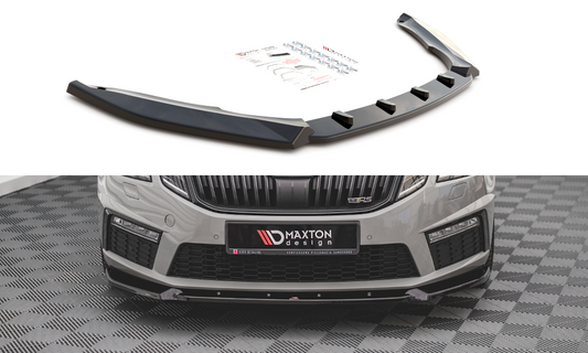 FRONT SPLITTER V.2 SKODA OCTAVIA RS MK3 FACELIFT
