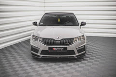 FRONT SPLITTER V.2 SKODA OCTAVIA RS MK3 FACELIFT
