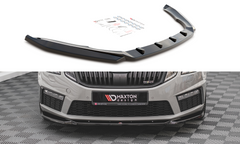 FRONT SPLITTER V.3 SKODA OCTAVIA RS MK3 FACELIFT MAXTON DESIGN