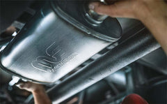 MAGNAFLOW STREET 5IN. ROUND STRAIGHT-THROUGH PERFORMANCE EXHAUST MUFFLER 14857