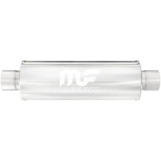 MAGNAFLOW 4IN. ROUND STRAIGHT-THROUGH PERFORMANCE EXHAUST MUFFLER 10424