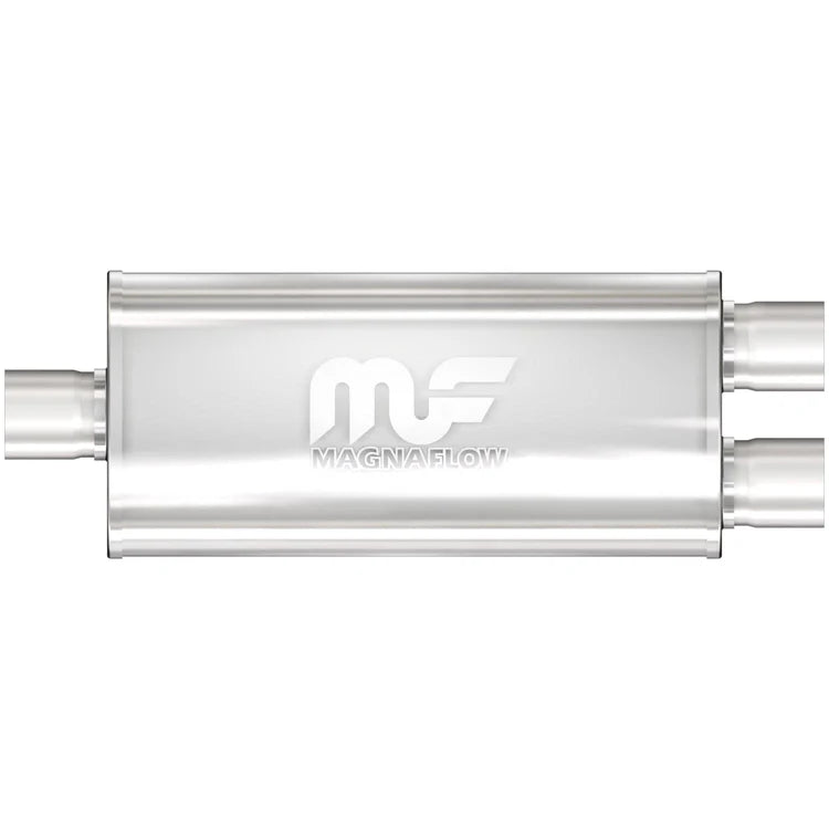 MAGNAFLOW 5 X 8IN. OVAL STRAIGHT-THROUGH PERFORMANCE EXHAUST MUFFLER 12158