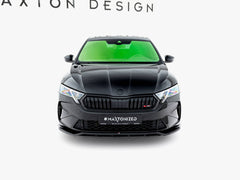 SKODA OCTAVIA VRS MK4.5 MAXTON DESIGN Front Splitter V.1