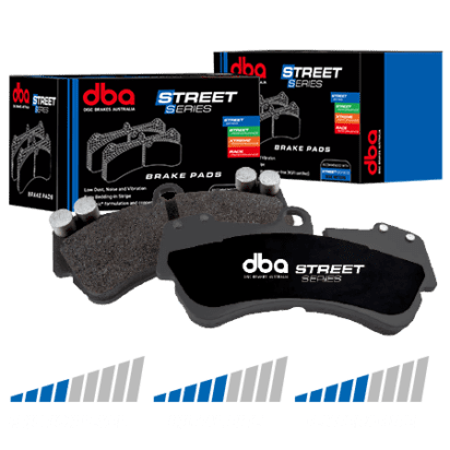 M CLASS w166 FROM 2012 DBA STREET SERIES FRONT BRAKE PADS