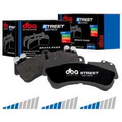 DBA STREET SERIES FRONT BRAKE PADS FOR MERCEDES GL X166 2012 ONWARDS (with plain disc)