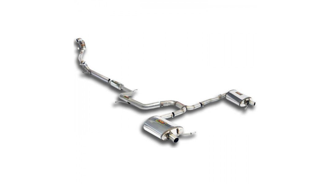 SUPERSPRINT NON-RESONATED CAT-BACK EXHAUST FOR SKODA OCTAVIA VRS (MQB)