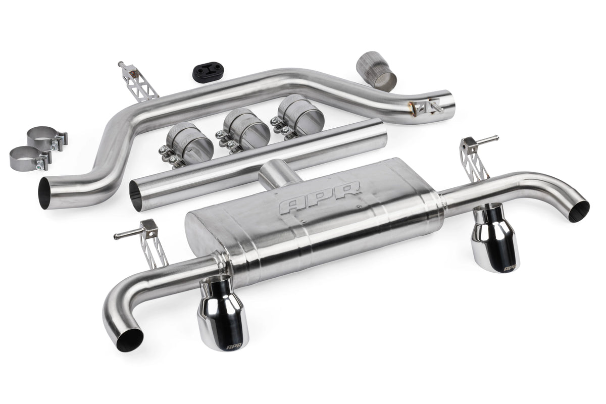VW GOLF GTI 2.0 TSI MK8 APR CATBACK EXHAUST SYSTEM