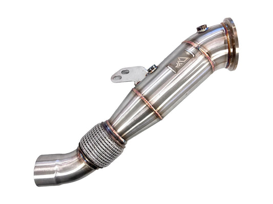 BMW 340I MAD TURBO DOWNPIPE CATTED(FOR STAGE 2)