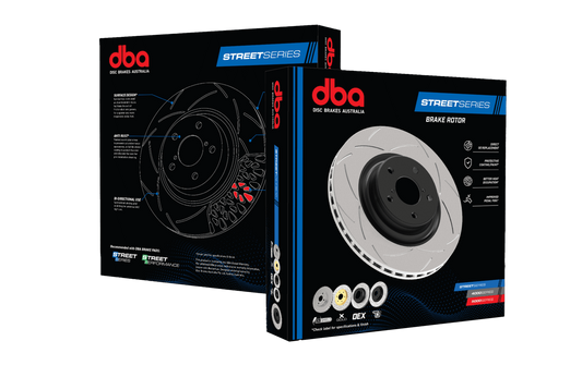 VW POLO DBA FRONT T2 SLOTTED STREET SERIES T2 BRAKE ROTOR