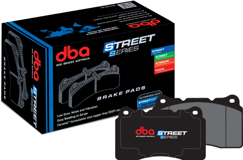 AUDI Q5 DBA STREET SERIES REAR BRAKE PADS FOR(2013 ONWARDS)