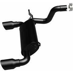 JEEP WRANGLER RUBICON WITH 2.0L TURBO MAGNAFLOW AXLE BACK BLACK COATED