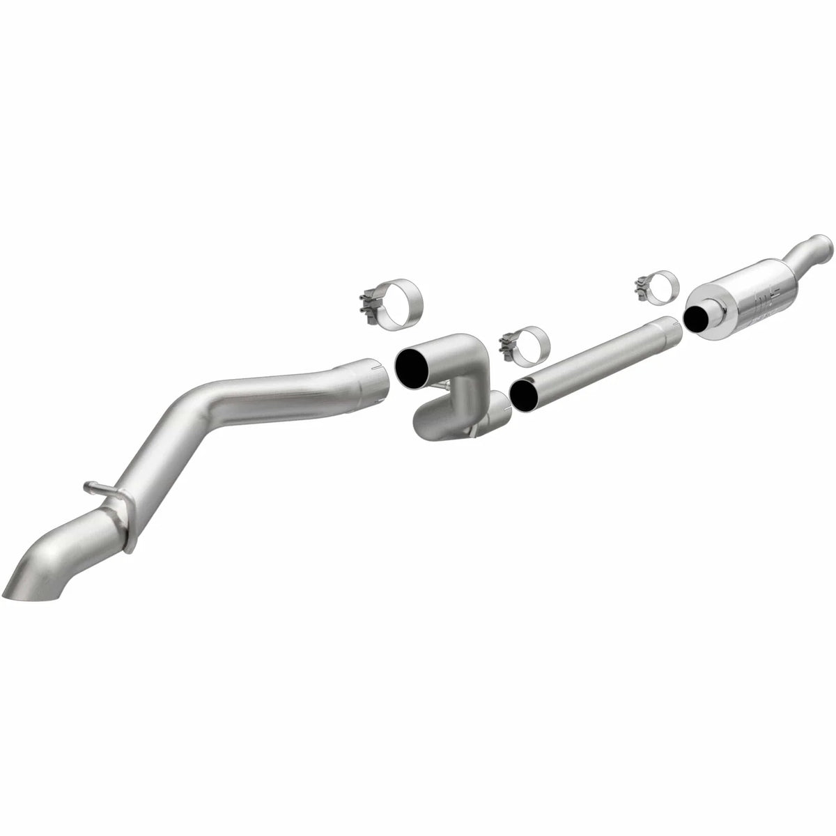 JEEP WRANGLER RUBICON MAGNAFLOW CRAWLER CAT-BACK EXHAUST LOUD SETUP