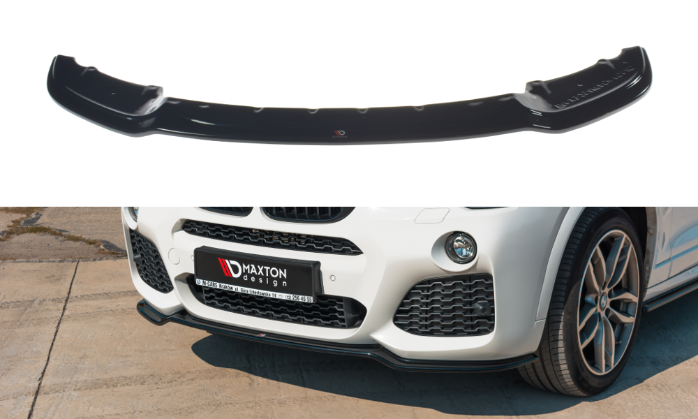 BMW X3 F25 M-Pack Facelift FRONT SPLITTER (2014-2017)