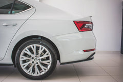 SKODA SUPERB REAR SIDE SPLITTER BY MAXTON DESIGN