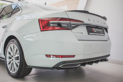 SKODA SUPERB REAR SIDE SPLITTER BY MAXTON DESIGN