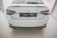 SKODA SUPERB REAR SIDE SPLITTER BY MAXTON DESIGN