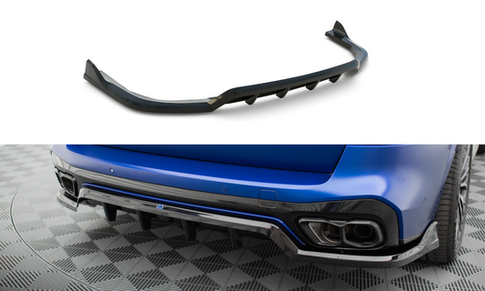 BMW X5 M-Pack G05 Facelift Rear Splitter (with vertical bars) V.2