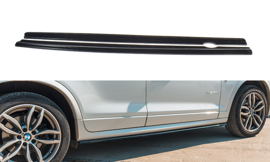 BMW X3 F25 M-Pack Facelift SIDE SKIRTS DIFFUSERS (2014-2017)